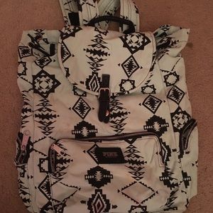 Victoria’s Secret PINK Mint Green Aztec Backpack